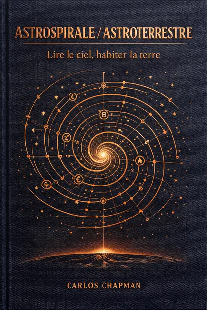 Affiche Astrospirale / Astroterrestre, lire le ciel et habiter la terre.
