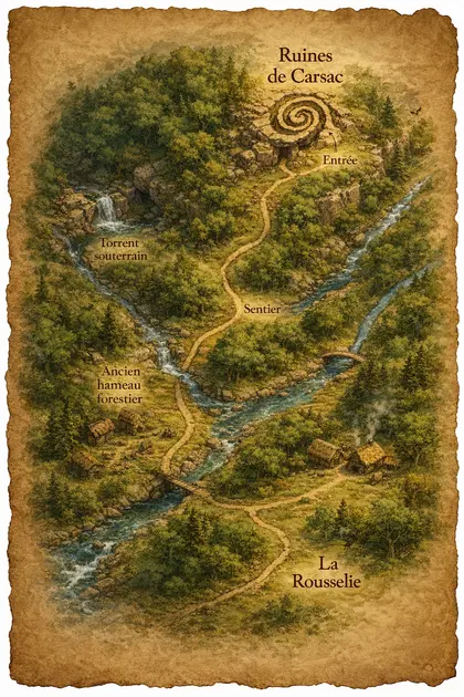Carte verticale Kasarka.